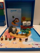 Playmobil  4331 Piraten Magnetische Reisebox mit Anleitung Konvolut Sammlung