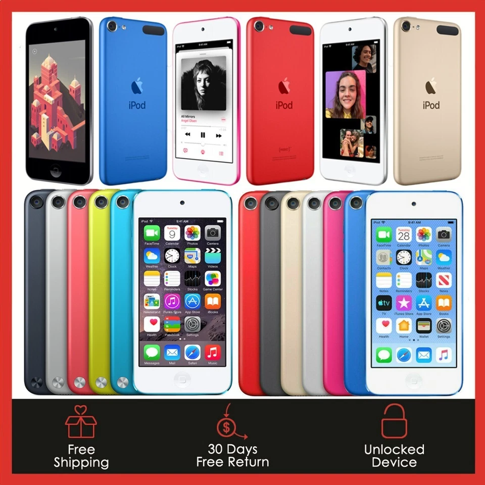 NEW Apple iPod Touch 5th 6th 7th Generation 64GB 128GB All Color FAST SHIPPING - Image 2 of 4