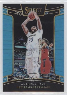 2018-19 Panini Select Concourse Light Blue Prizm /299 Anthony Davis #33 10yu