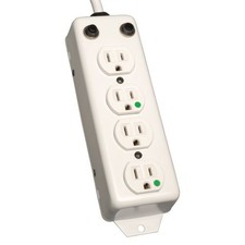 Tripp Lite PS402HGOEM Power Strip 4 Outlet Antimicrobial 2ft Cord