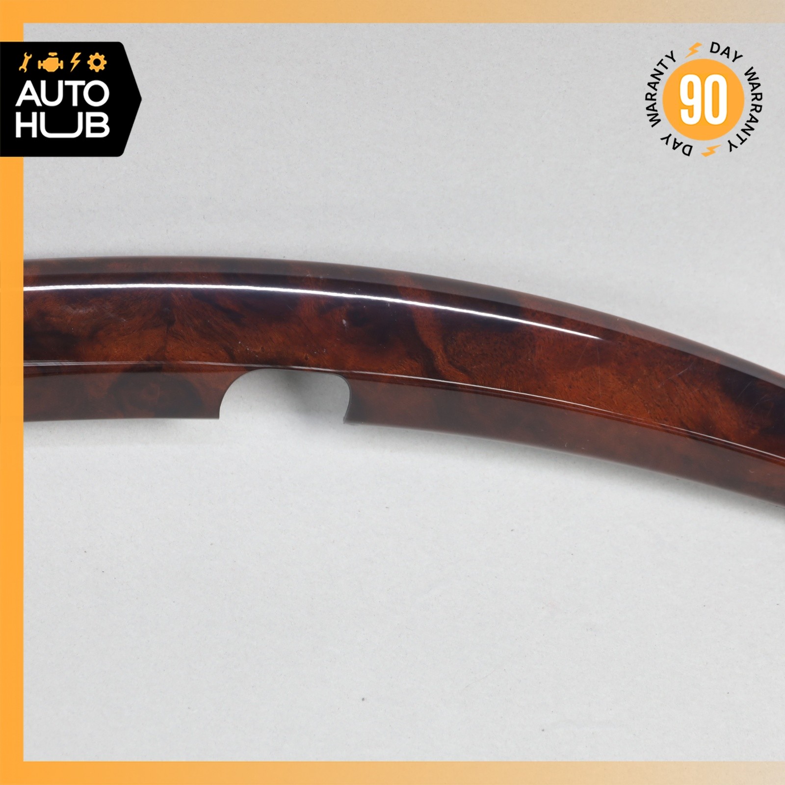 08-19 Maserati GranTurismo M145 Front Left Driver Side Door Panel Trim Wood OEM