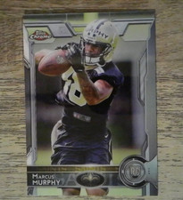 2015 Topps Chrome Marcus Murphy Rookie #143 New Orleans Saints RC