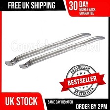 TWO 12" TYRE LEVERS LONG HEAVY DUTY STEEL  CHANGER REMOVER MOTORBIKE BIKE CYCLE
