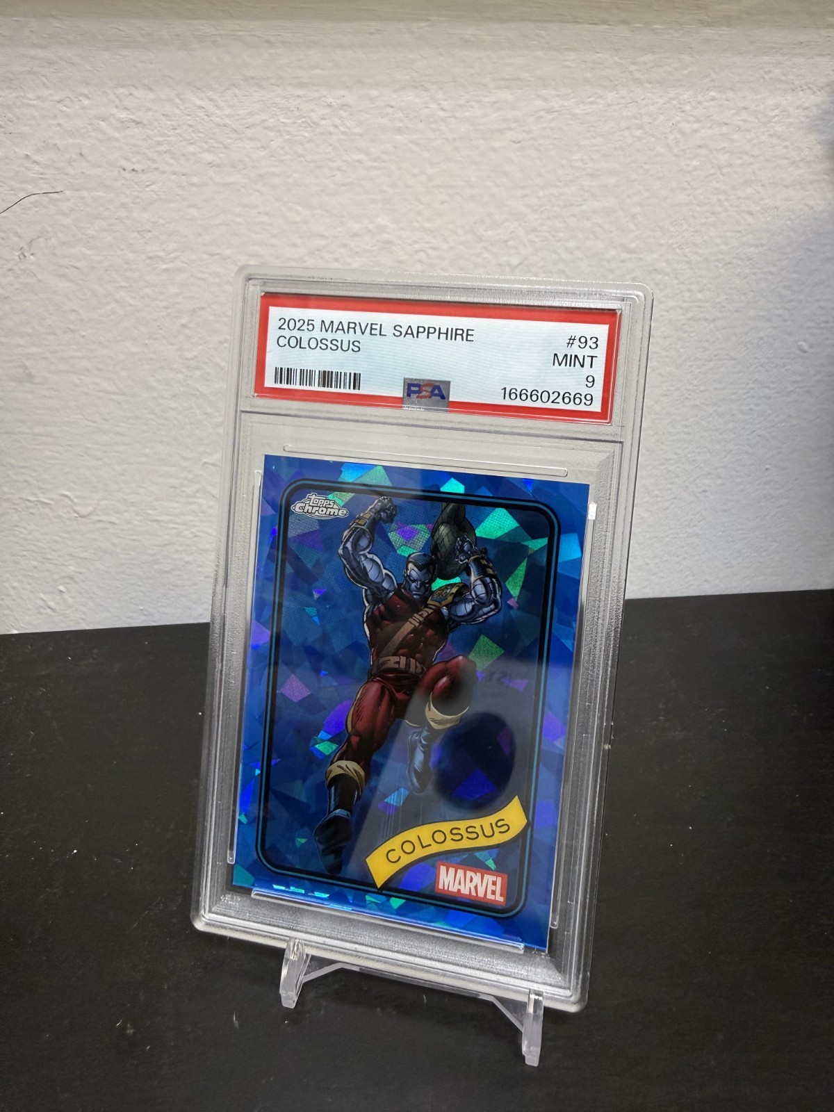 2025 Marvel Sapphire Colossus #93 PSA 9