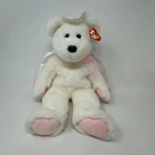 Ty Beanie Buddies Halo Plush Angel Bear Stuffed Animal Toy 1999 13" Vintage TAG