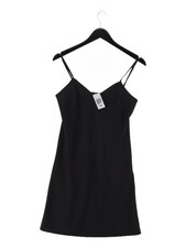 French Connection A-Line Midi Dress UK10 in Black