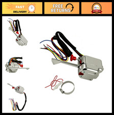 Universal Chrome Turn Signal Switch - 12v Heavy Duty For Vintage Cars Trucks Universal Chrome Turn Signal Switch - 12v Heavy Duty For Vintage Cars Trucks