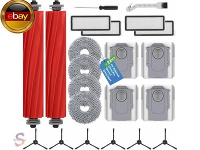 Pack of 22 Accessories for Roborock Qrevo S/Qrevo Pro/Qrevo MaxV Robot Vacuum