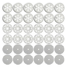 36 Pcs Reparatursatz Auspuff Hitzeschutzblech...