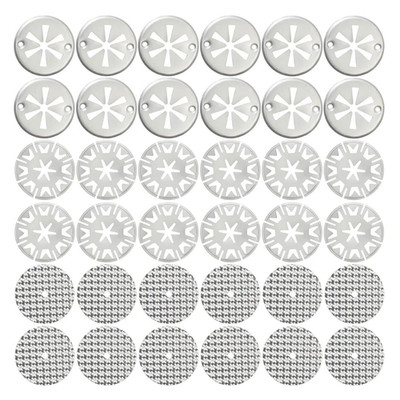36 Pcs Reparatursatz Auspuff Hitzeschutzblech Hitzeschild Befestigung N90335004