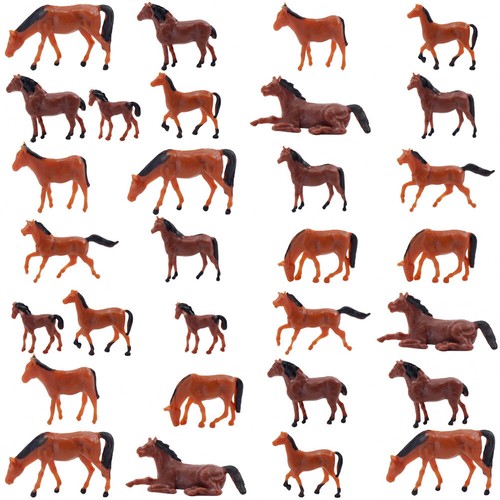 Evemodel AN8719 Model Train Railway Painted Farm Animals HO Scale 1 - Foto 2