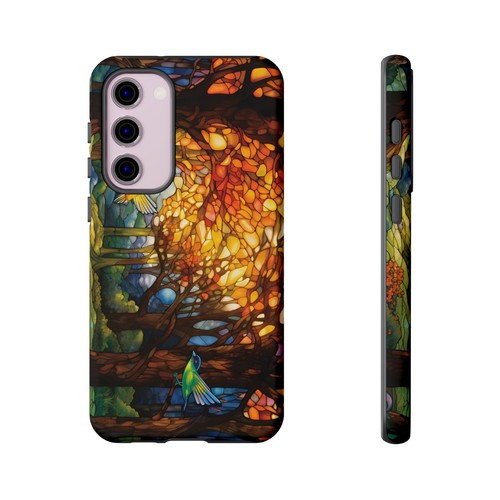 Forest Stained Glass HD Art Phone Tough Cases For iPhone, Samsung Galaxy. Google - Picture 83 of 112