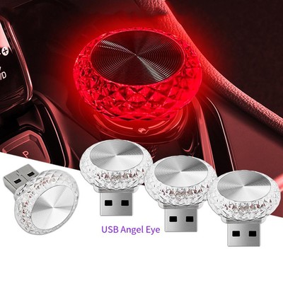 1x Mini LED USB Car Interior Atmosphere Light Neon Ambient Lamp Bulb Accessories