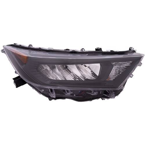 For 19-21 Toyota RAV4 LE Built-In LED Headlight Headlamp Black Passenger Right | UK