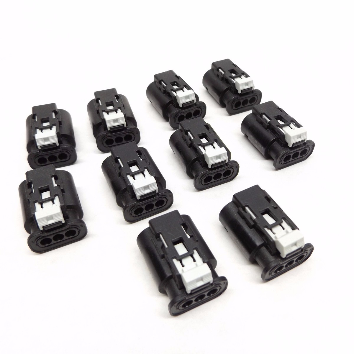 10-Pack Kostal Connector 10010341, 3WF MLK 1,2 Hpc Hsg Sws 10-Pack Kostal Connector 10010341, 3WF MLK 1,2 Hpc Hsg Sws