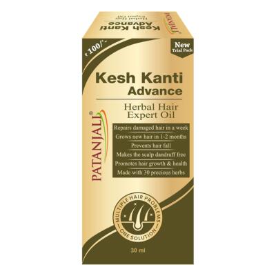 Kesh Kanti Advance Herbal Hair Expert Oil (30ml) for Damaged Hair, Hairfall Stop