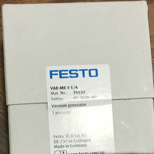 Festo VAD-ME-1-1/4 35532 Vakuumerzeuger Neu One VAD-ME-I-1/4 - Bild 1 von 1