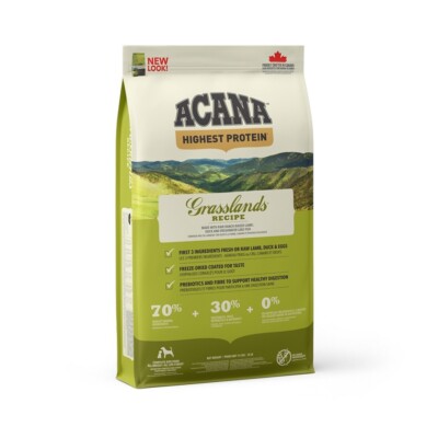  Acana Regionals Dog Grasslands 11,4 kg Hundefutter für alle Rassen