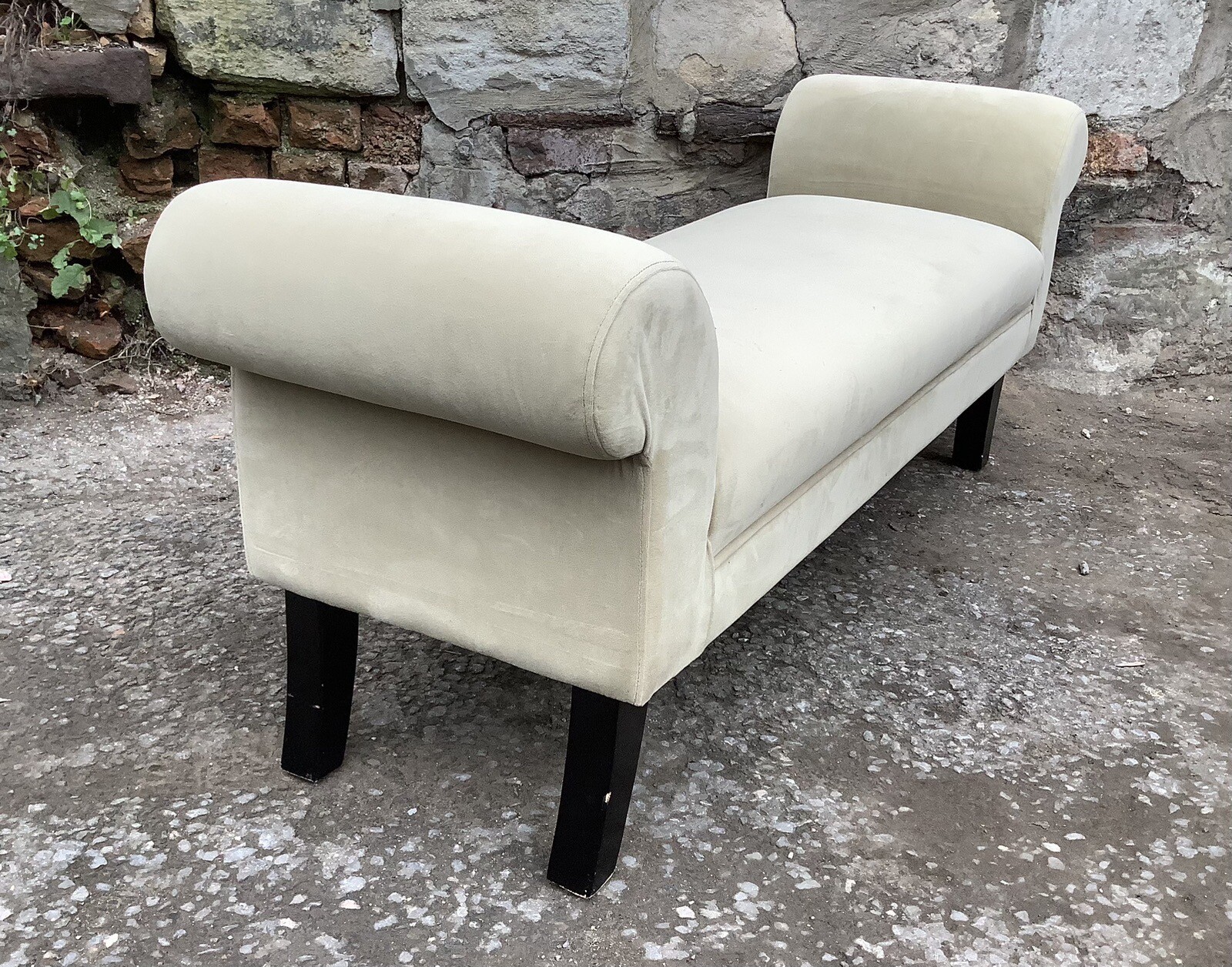 HOMESENSE CHAISE FRENCH SHABBY CHIC STYLE LONG BENCH SEAT eBay