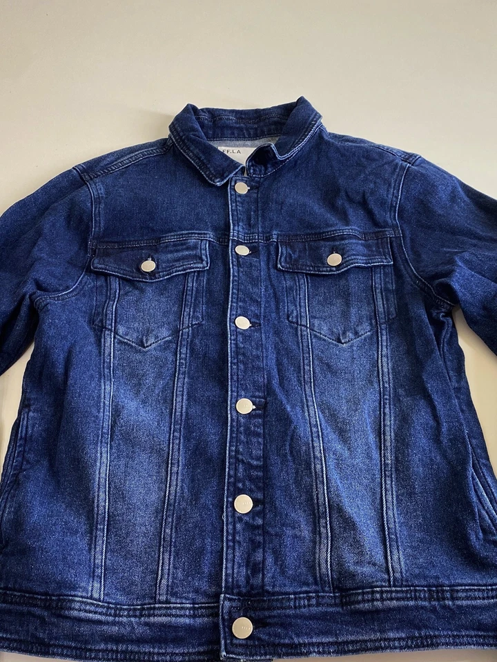 Abrigo Chaqueta Vaquera FF LA Five Four Los Angeles Pequeña S Foto 3 de 4