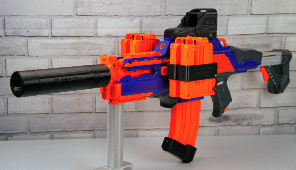 MRS-15A Modular Sniper Rifle Nerf Rapidstrike Blaster Kit 