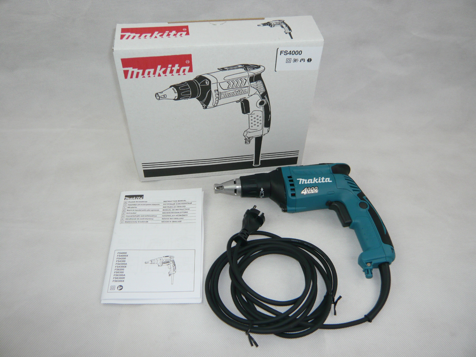 Makita Fs 4000 570 W Schrauber / Trockenbauschrauber / Schnellschrauber - Image 3