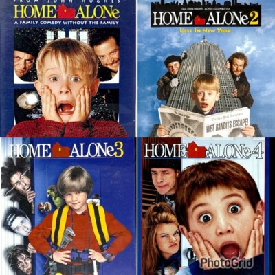Home Alone/Home Alone /Home Alone 3/Home Alone (DVDset