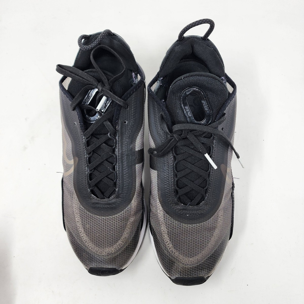 アメトイ。 Nike Air Max 2090 Black White Wolf Grey Anthracite Mens 8.5