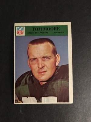 1966 PHILADELPHIA FOOTBALL #86 TOM MOORE VG | eBay