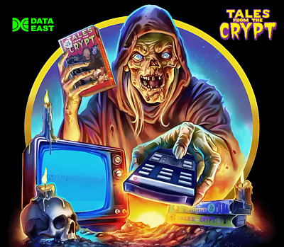 Tales From The Crypt Data East Pinball Machine Custom Translite 05