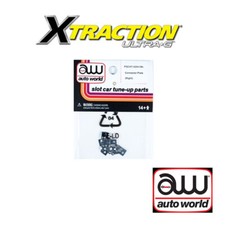 Auto World Xtraction Connector Plate Right  6 Pack: 1:64 / HO Scale Slot Car