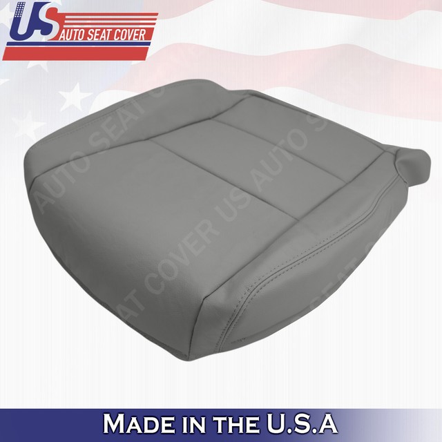 DRIVER PASSENGER Bottom Leather Seat Cover Gray 2008 to 2012 FOR HONDA