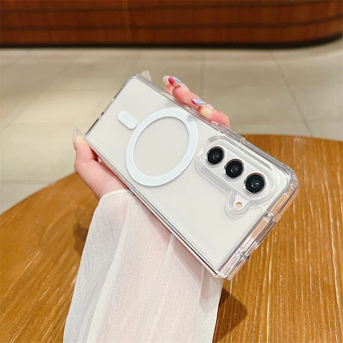 Cover Custodia case Trasparente Antiurto per SAMSUNG Z FLIP 6 Fold 6 wireless - Foto 5 di 11