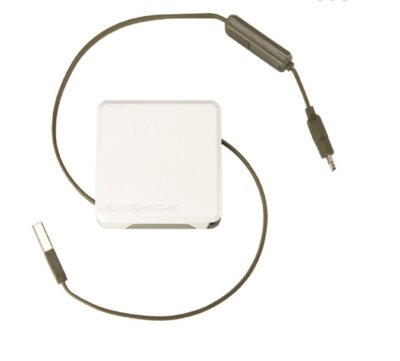 Scosche I2mboxwt White Charging And Sync Cable 2 In 1