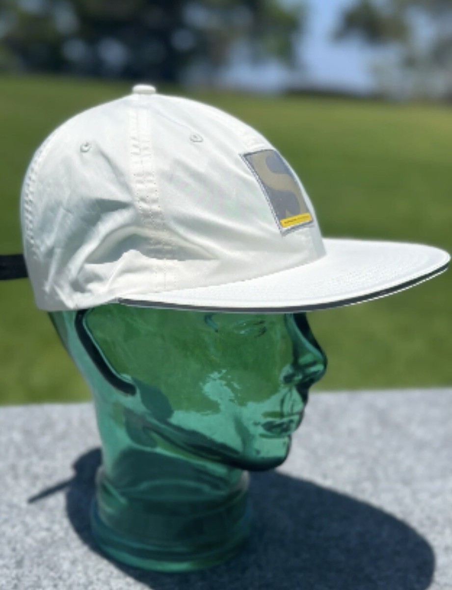 NWOT White Supreme Performance Nylon 6 Panel Hat Cap  display picture 2
