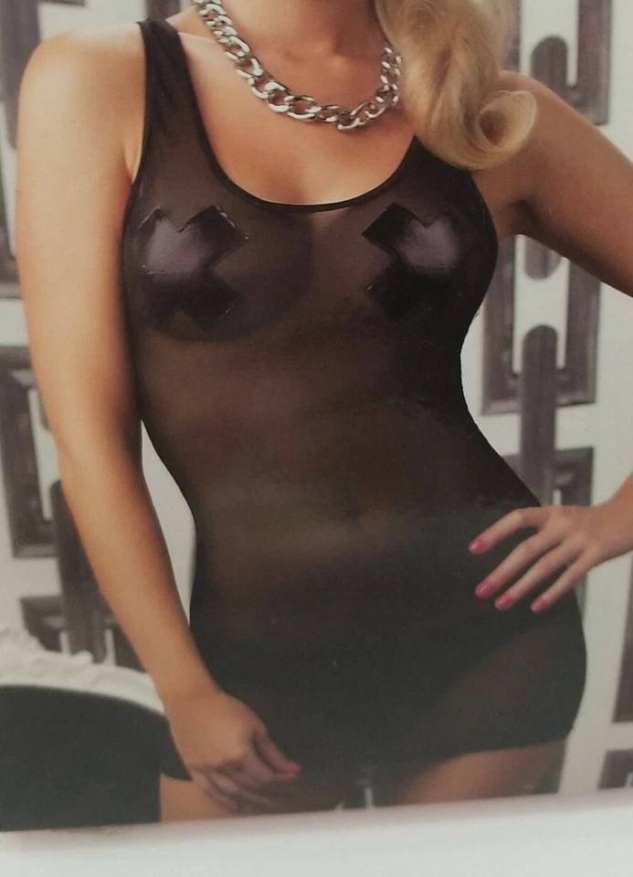 Conjunto de lencería negra de 2-seven 'hasta medianoche y vestido sin costuras talla OS Foto 3 de 4