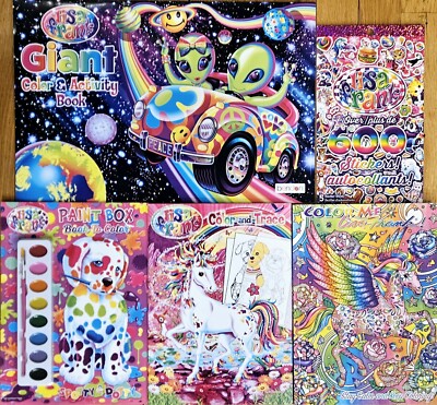 Lisa Frank Ultimate Gift Set with coloring books, painting, stickers and more!