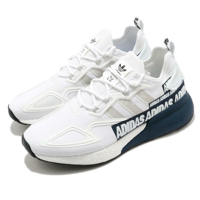adidas ZX 2K Boost White Collegiate Navy FX7036 - Fastsole