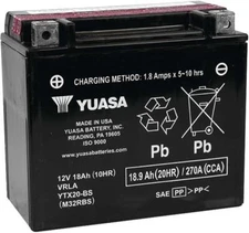 Yuasa AGM Maintenance Free Battery For BMW K75RT 1990-1995 YUAM6230X