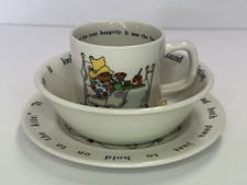 Paddington Bear Mug Bowl  Plate Set Coalport Eden Toys Nursery Ware