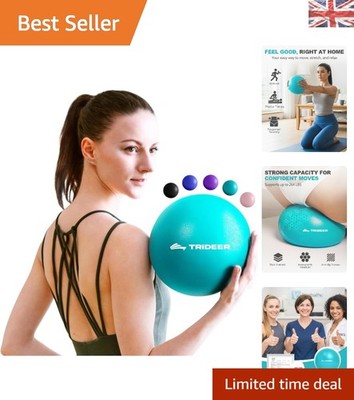 Profi-Qualität aufblasbarer Pilates Ball - 200g leicht für Zuhause & Fitnessstudio