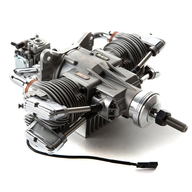 Saito Engines FG-61TS 61cc 4-Stroke Gas Twin Engine. BRAND NEW in Box!!!!