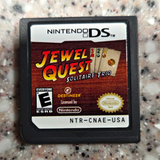 Jewel Quest Solitaire Trio Nintendo DS Game NTSC-U/C E-Everyone Jewel Quest