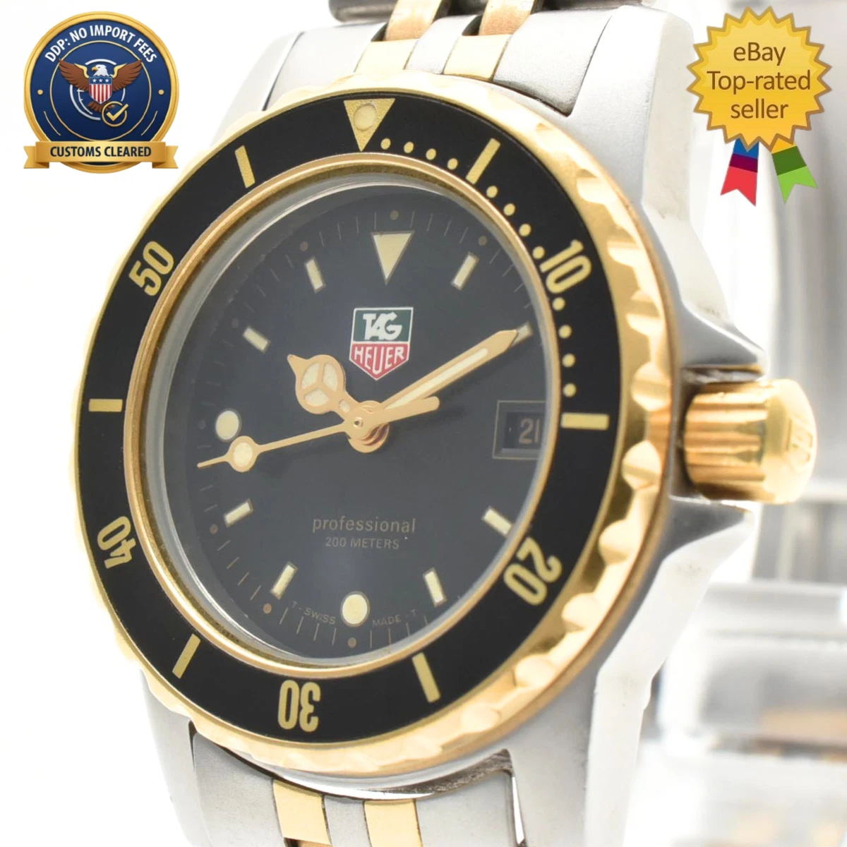 TAG Heuer 1980-1989 Year Manufactured Wristwatches for sale 