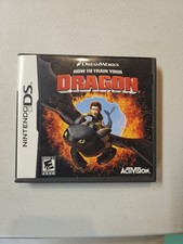 Activision Dreamworks How to Train Your Dragon Nintendo DS Game,Case, and Manual
