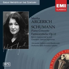 MARTHA ARGERICH - Schumann: Conc. Piano, Fantasiestcke Op.12 - Rab - CD - Import