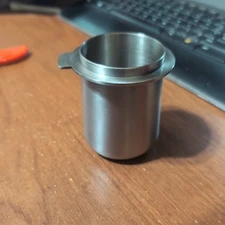 Crema Coffee Products | 54mm Dosing Cup | 53.4, Stainless steel 