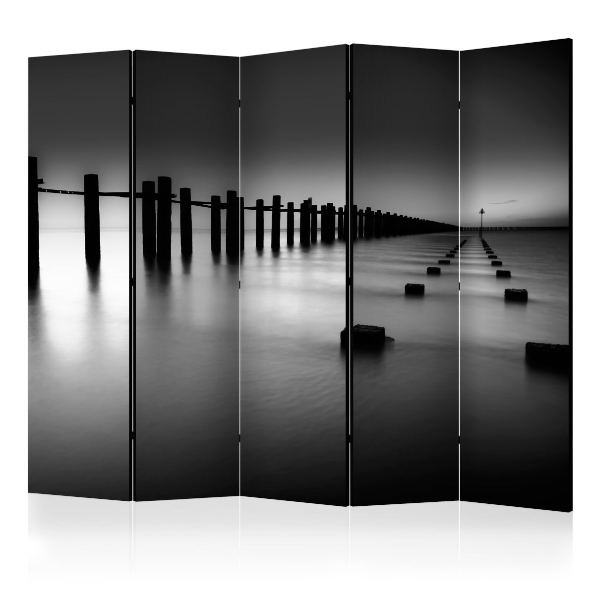 Paravent de decoration To the Horizon grand format pour votre coin bureau