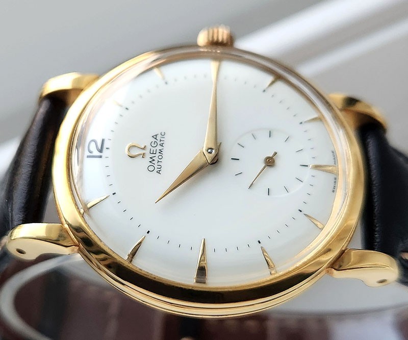 OMEGA AUTOMATIC BUMPER SECOND HAND 80 MICRONS WHI… - image 10