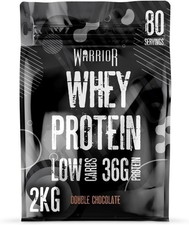 Warrior Whey Protein Powder | Double Chocolate | 2kg 26.00 per kilo